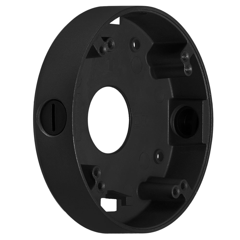 CCTV Mounting Junction Box will fit most Varifocal cameras Black