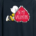 thumbnail image 3 of Peanuts - Be My Valentine - Men's Long Sleeve T-Shirt, 3 of 6