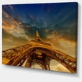 thumbnail image 2 of Dramatic Sky above Paris Paris Eiffel Towerin Paris, 2 of 3