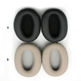 thumbnail image 4 of Inteprter Almohadillas para auriculares Cojín Protección auditiva Cancelación de ruido Suavidad Esponja Reemplazo para auriculares WH-1000XM3 Relojes inteligentes, 4 of 6