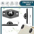 thumbnail image 2 of 24 Pieces Adhesive Wheels Mini Fixed Wheels Caster Boxes Caster Small Caster Paste Sticky Caster Bl, 2 of 4