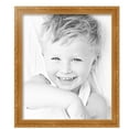 thumbnail image 2 of ArtToFrames 17" x 20" Bright Gold Picture Frame, 17x20 inch Gold Wood Poster Frame (WOM-4928), 3 Pack, 2 of 6