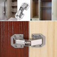 thumbnail image 3 of 10 Pack Soft Close Cabinet Hinges with Screws for Kitchen Cupboard Doors, 90 Degree Angle, 3 of 5