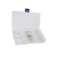 thumbnail image 1 of serony 15 Style Eyeglass Nose Pads Set 150 Pairs Soft PVC Glasses Nosepad with Case, 1 of 9