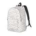 thumbnail image 1 of Balery Poodle Dog Mochila Clásica Impresa Básica para Viaje, Mochila Escolar Resistente al Agua, Mochila de Lona con Correas Ajustables-Small, 1 of 5