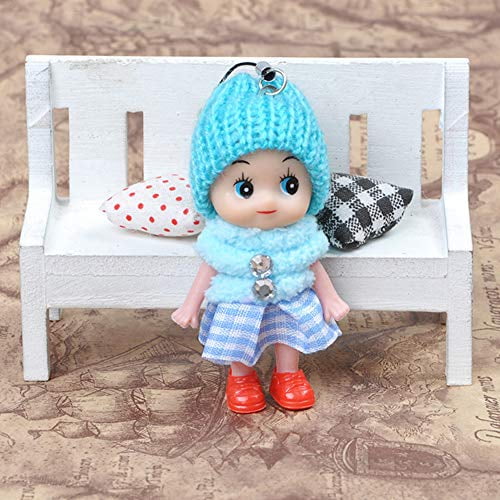 Dollhouse Miniature Girl Doll Modern Young Sister 1:12 Scale Removable  Clothes 3 - Miniature Crush