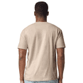 thumbnail image 5 of Gildan Men Light Cotton T-Shirt, Adult Crewneck Tee, 100% cotton Sand Shirt, 3XL, 5 of 5
