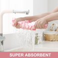 thumbnail image 4 of Simmore 100% Cotton Terry Kitchen Towels, Super Soft Absorbent Dish Towels and Dish Cloths for Kitchen Washing and Drying, 8-Piece Set, 16x28 Inches, Pink, 4 of 10