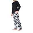 thumbnail image 2 of SLEEPHERO Men's Sleep Long Sleeve Flannel Pajama Pant Set, 2 of 3