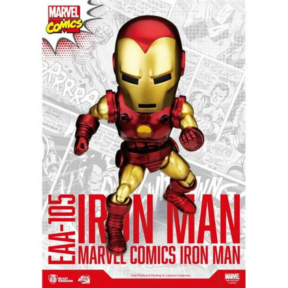 Egg Attack Action Marvel Classic Iron Man EAA-105 Beast Kingdom 2022