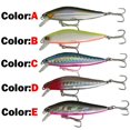 thumbnail image 4 of 2PC Minnow 4.3g Artificial Fishing Lure In Plastic With 3D Eyes Magnetic, 4 of 9