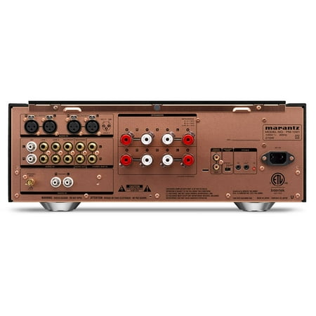 Marantz - PM-10 Integrated Amp, Dual Mono Power Amplifier from Single Amp, Balanced, Bridged Power Amplification - Black