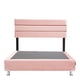 thumbnail image 2 of Base de Cama Queen Size Dicasa Cabecera Logan Rosa, 2 of 7