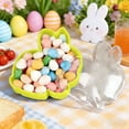 thumbnail image 3 of TIELUTT Rabbit Shape Clear Candy Small Kitchen Organization and Storage 2 Cup Storage Containers with Lids Pantry Organization and Storage Cans Microwave Containers to Heat Food in Rice Container Sto, 3 of 4