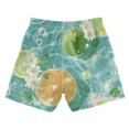 thumbnail image 2 of Kids' Beach Pants Comfortable Swim Trunks Oranges and Limes Shorts for Pool Vacation and Lounge Wear Small, 2 of 8