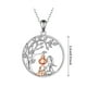 thumbnail image 3 of Hermana Regalos de cumpleaños de la hermana de plata Árbol de la Vida Hermanas Collar con Cristal Hermana Joyería Regalos para Mujeres Niñas Hija Cumpleaños, 3 of 8