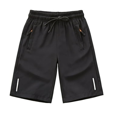 GXWEA Boys Size 7 Shorts Shorts For Teens Boy'S Basketball Shorts Youth Boy'S Active Athletic Performance Shorts With Pockets Moisture Wicking Shorts For Boys Grey 9-10 Years