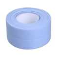 thumbnail image 4 of Sealing Strips PVC Colorful Wall Sticker Smooth Self Adhesive Tape Toilet Corner Windows Bathroom Kitchen Sink Restaurant 3.2m*3.8cm Blue, 4 of 9