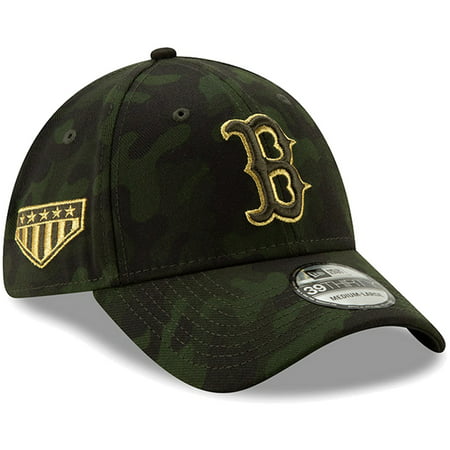 Boston Red Sox New Era 2019 MLB Armed Forces Day 39THIRTY Flex Hat - (Best Minor League Hats 2019)