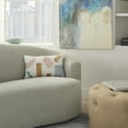 thumbnail image 3 of Nourison Life Styles Woven Patches Multicolor Decorative Throw Pillow , 12"X20", 3 of 5