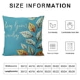 thumbnail image 5 of Thanksgiving Decorative Pillow Cover Pumpkin Square for Men Women Boys Girls Home Decor, 5 of 5
