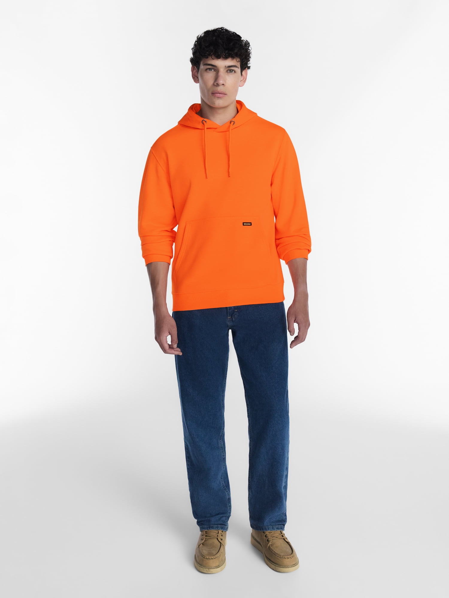 Brahma Men's and Big Men’s Work Hoodie with Long-Sleeves, Sizes S-3XL