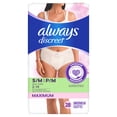 thumbnail image 3 of Always Discreet for Sensitive Skin Underwear, Four Times Skin Protection, Dermatologically Tested, Fragrance-Free, Maximum Absorbency S/M, 3 of 17