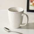 thumbnail image 2 of Mainstays 16oz Darby Vanilla Dream White Stoneware Mug, 2 of 7