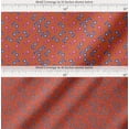 thumbnail image 2 of Soimoi Cotton Poplin Fabric Dot,Blue & Pink Flower Floral Print Fabric by the Yard 56 Inch Wide, 2 of 7