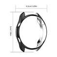 thumbnail image 6 of Watch Case Fit for Samsung Galaxy Watch 3, EEEkit TPU Plated Protective Bumper Case Shell 41mm 45mm, Great Xmas Gifts, 6 of 9