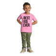 thumbnail image 3 of Best Kid Ever Child Parents Funny Toddler Boy Girl T Shirt Infant Toddler Brisco Brands 18M, 3 of 6