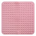 thumbnail image 1 of Yuarrent Estera de baño antibacteriana resistente al moho para un baño limpio e higiénico con mango resistente cubierto Juegos de accesorios de baño rosa 80cm * 80cm, 1 of 6