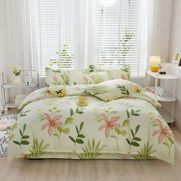 AUQ Pure Cotton Duvet Cover Fashion Printing Soft And Comfortable Cover Queen Size Bedding Cover 200X230 Bedding Article
