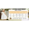 thumbnail image 2 of Arshiner Tween Girls Summer Bubble Dress Ruffle Sleeve Casual Party Midi Dresses, 2 of 6