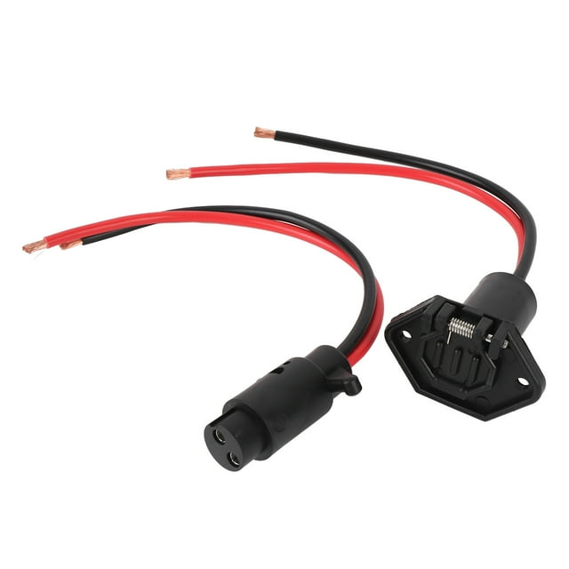 Enchufe y receptáculo del motor de trolling, enchufe de rendimiento confiable y reproducir el enchufe del motor de trolling dc12v conjunto de botes para barcos para kayaks