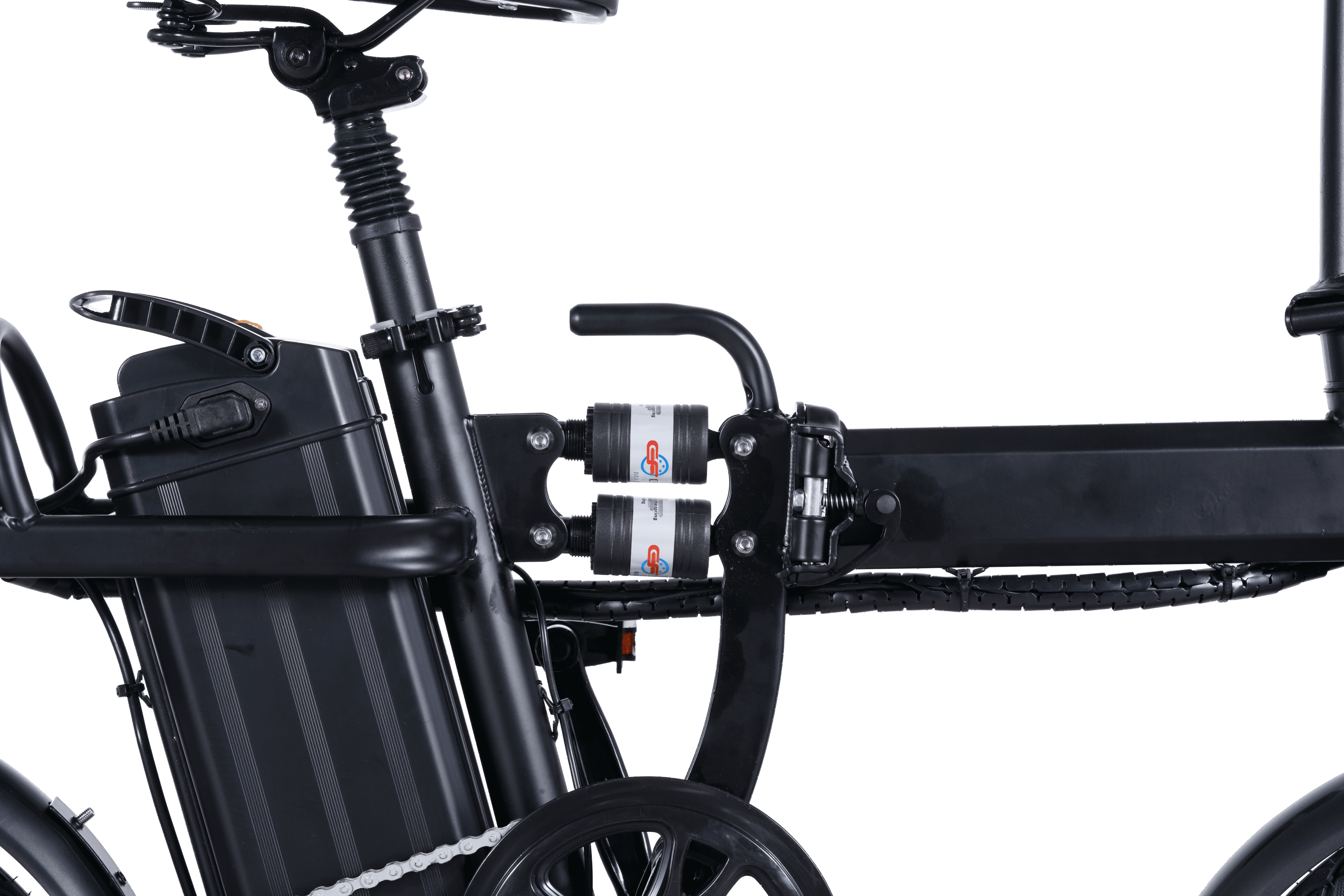 A01  48V/16Ah Electric Bicycle Folding Electric Bike for Adults,14" Ebike Urban City with 10 Shock Absorptions, Cheap Affordable Electric bicycle