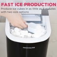 thumbnail image 4 of Frigidaire 26 lb. Countertop Ice maker EFIC102, Black, 4 of 8