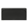 thumbnail image 5 of Kate and Laurel Mezzeta Decorative 2-Door Wall Cabinet, 30 x 10 x 14, Black, Decorative Modern Storage Cabinet with Doors, 5 of 9
