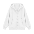 thumbnail image 4 of Luvrsol Sweatshirt for Women Long Sleeve Zip Up Hoodie Casual Daily Wear Athletic Jacket with Pockets S-2XL, 4 of 5