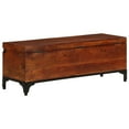thumbnail image 2 of vidaXL Storage Trunk 110x35x41 cm Solid Acacia Wood, 2 of 5