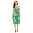 thumbnail image 1 of Oussum Robe Tube Courte pour Femmes Sans Manches, Robes d'Été, Vert, 1 of 7