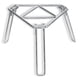 thumbnail image 1 of Naiovety Estante para fogata, parrilla de calefacción plegable, rejilla para senderismo, mochilero, soporte para trípode, accesorios para carpas, 1 of 6