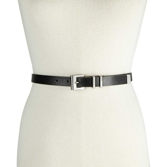 Dkny Double-Keeper Pant Belt (Black, L)