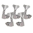 thumbnail image 2 of Langgg String Tuning Peg Tuner Sealed Machine Head Button for 2L3R Electric Bass Bass Part Silver 2L3R, 2 of 9