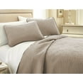 thumbnail image 3 of Traditional Embroidered Mediallion 3-piece Solid Quilt Set by Southshore Fine Linens, 3 of 3