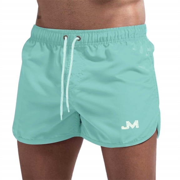 Men's Swim Trunks 5 Inch Inseam Quick Dry Bathing Suit for Men with Mesh Lining Pockets Mens Swimming Beach Shorts