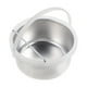 thumbnail image 1 of Cuenco para derretir cera, cuenco para depilación con mango, portátil, resistente, fácil de limpiar, versátil, olla de cera de aluminio de gran, 1 of 9