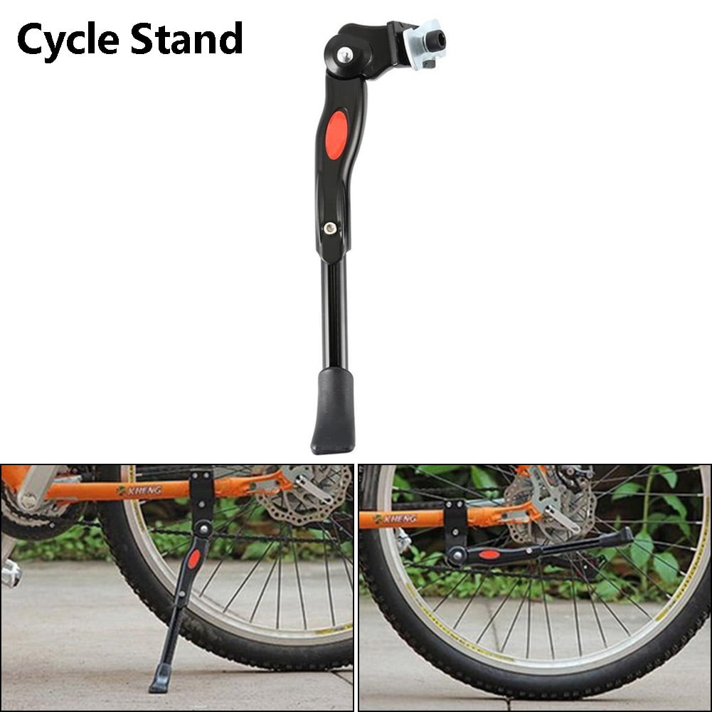 Foldable Bike,Kickstand for Bicycle with Wheel Diameter of 24-28 Inches Onlylove Bike Kickstand,Adjustable Height Bicycle Stand,Bike Stand for Mountain Bike,Road Bike 