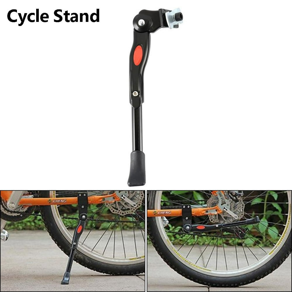 Bicycle Side Kickstand Kick Stand Aluminium Alloy Adjustable for 16/20