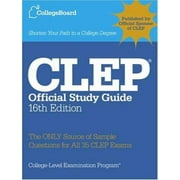 CLEP Official Study Guide, 16th Ed.: All-new 16th Edition, Used [Paperback]